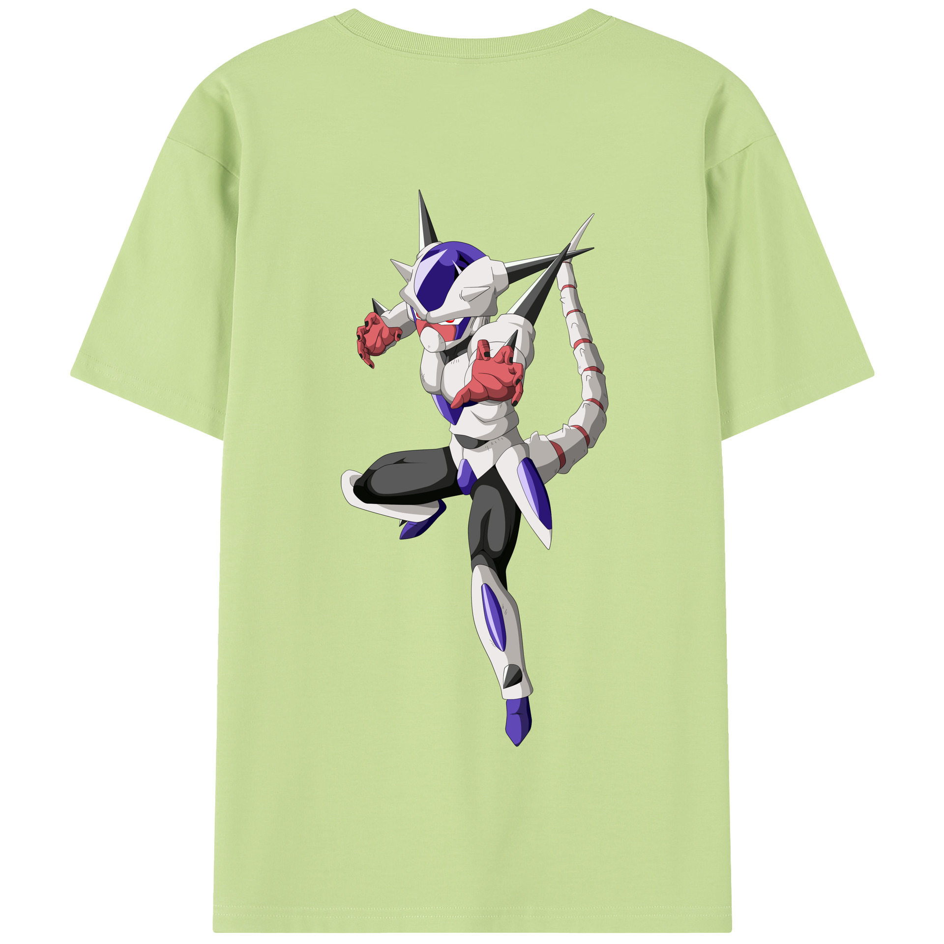 （画像用） ドラゴンボール クリーサ DRAGON BALL Kulisa 綿100％半袖Tシャツ（背面プリント）